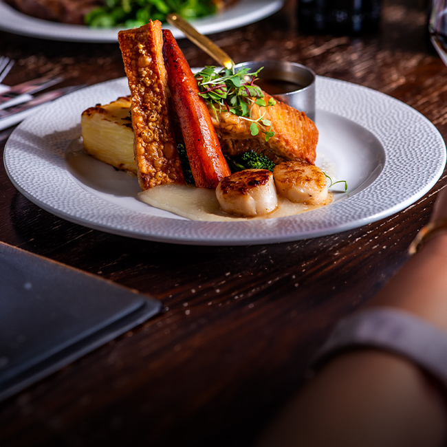 Explore our great offers on Pub food at The Woolpack
