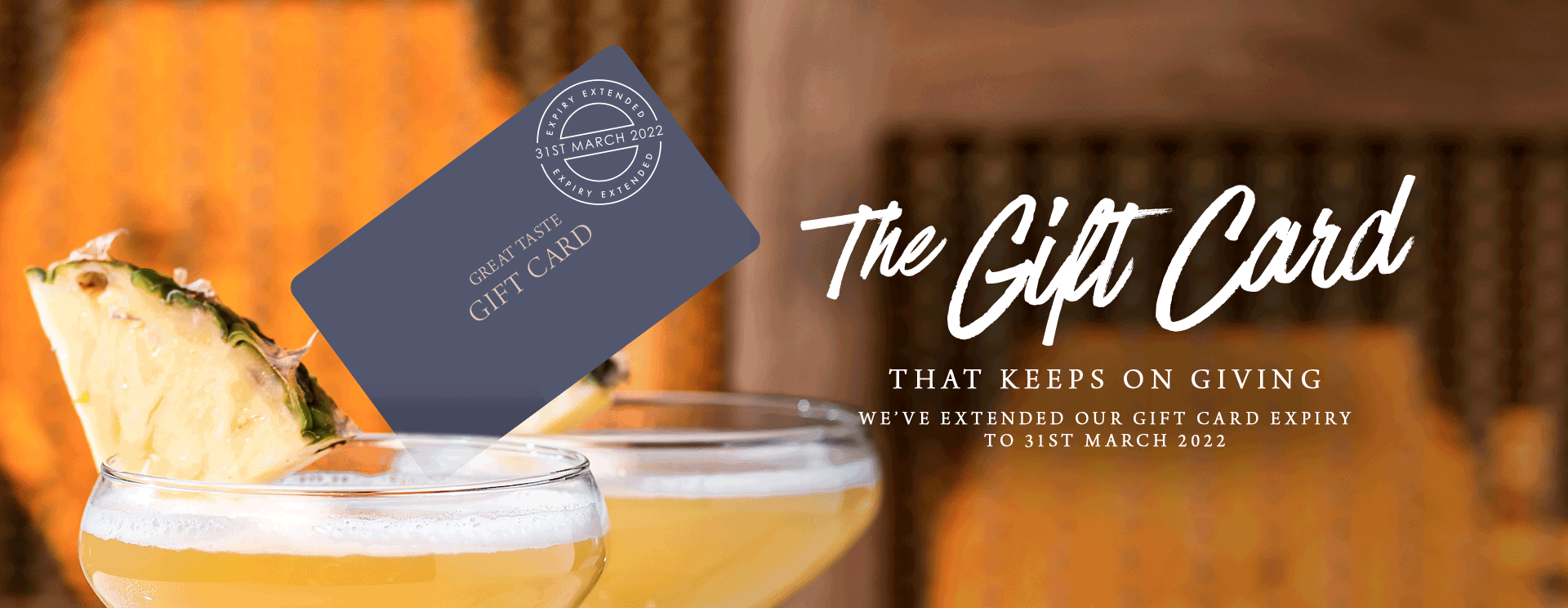 Give the gift of a gift card at The Woolpack