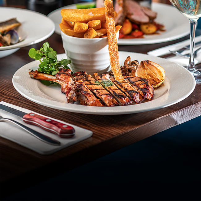 A La Carte menu at The Woolpack