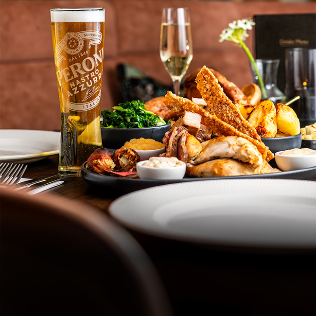 Wine & Drinks menu at The Woolpack