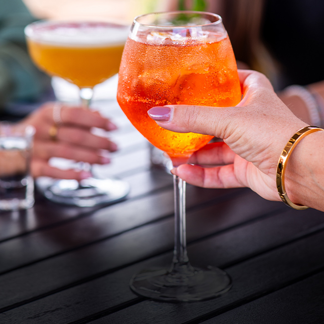 Wine & Drinks menu at The Woolpack