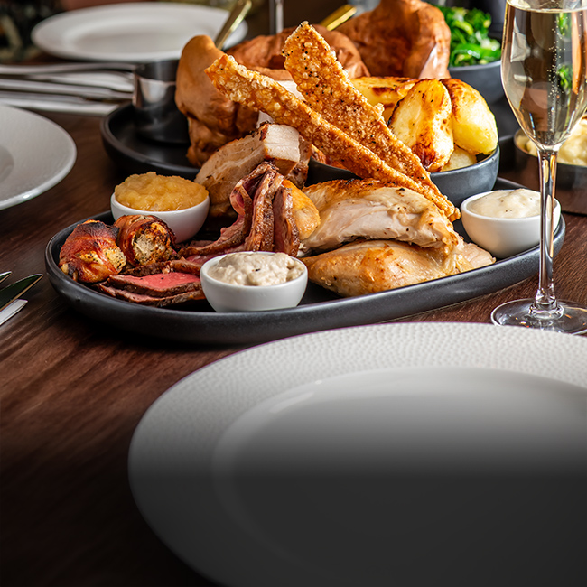 Sunday menu at The Woolpack